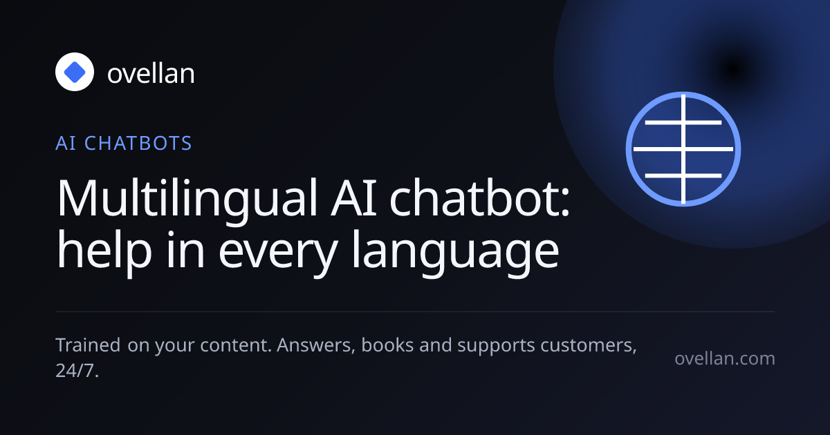Multilingual AI chatbot: help in every language