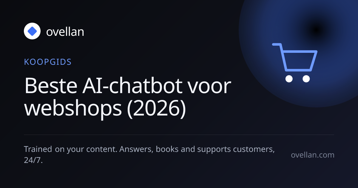 Beste AI-chatbot voor webshops (2026)